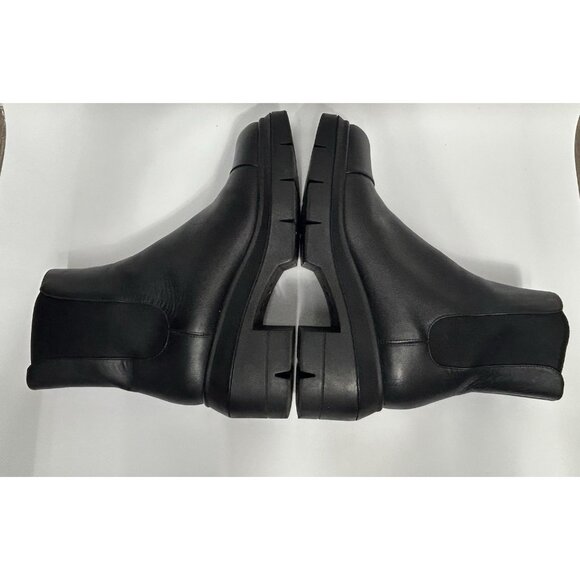 STUART WEITZMAN Norah Lug Boot Black Chelsea SO164 8C Chunky Platform WORN ONCE - Picture 7 of 10